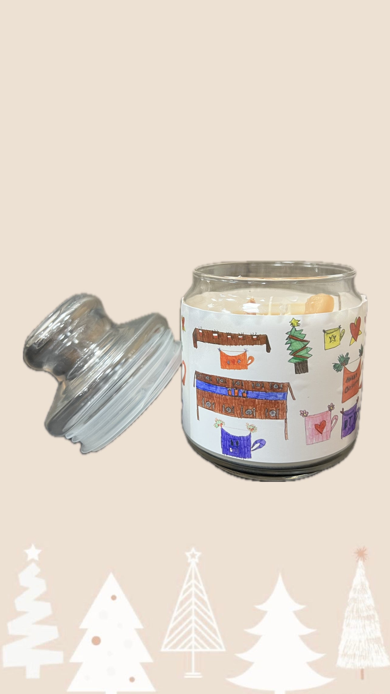 Dessert in a jar (Κερί Σόγιας)