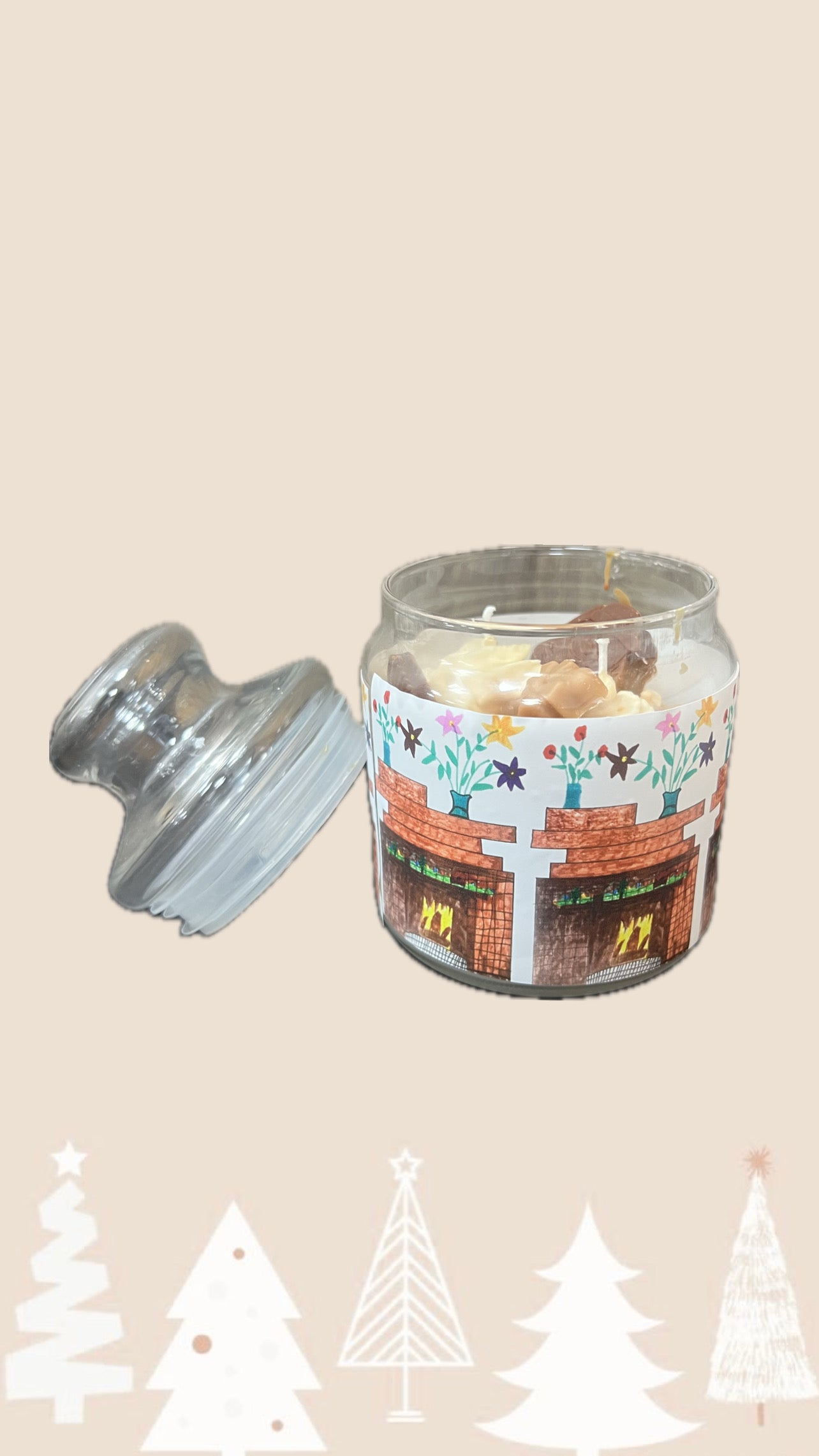 Dessert in a jar (Κερί Σόγιας)
