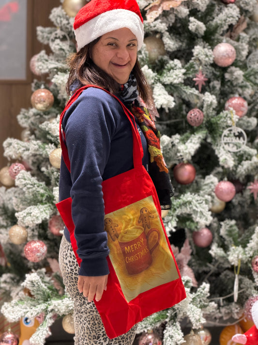 Χριστουγεννιάτικη τσάντα