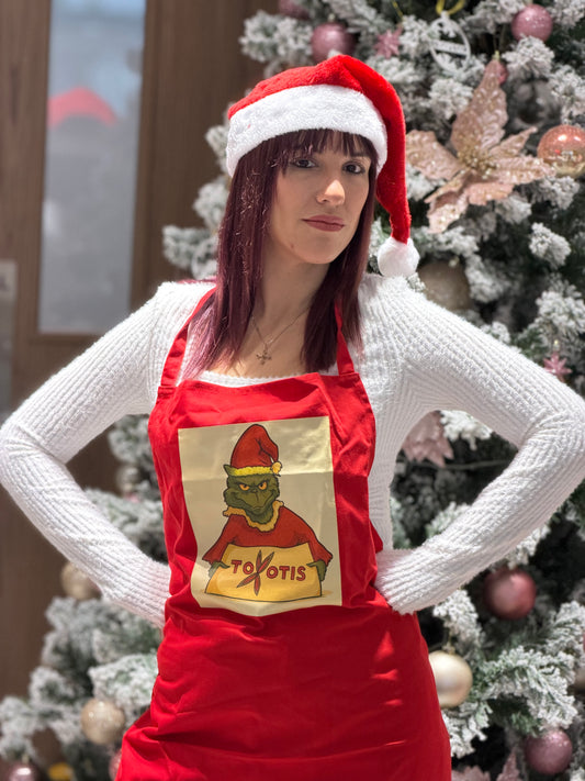 Χριστουγεννιάτικη ποδιά μαγειρικής