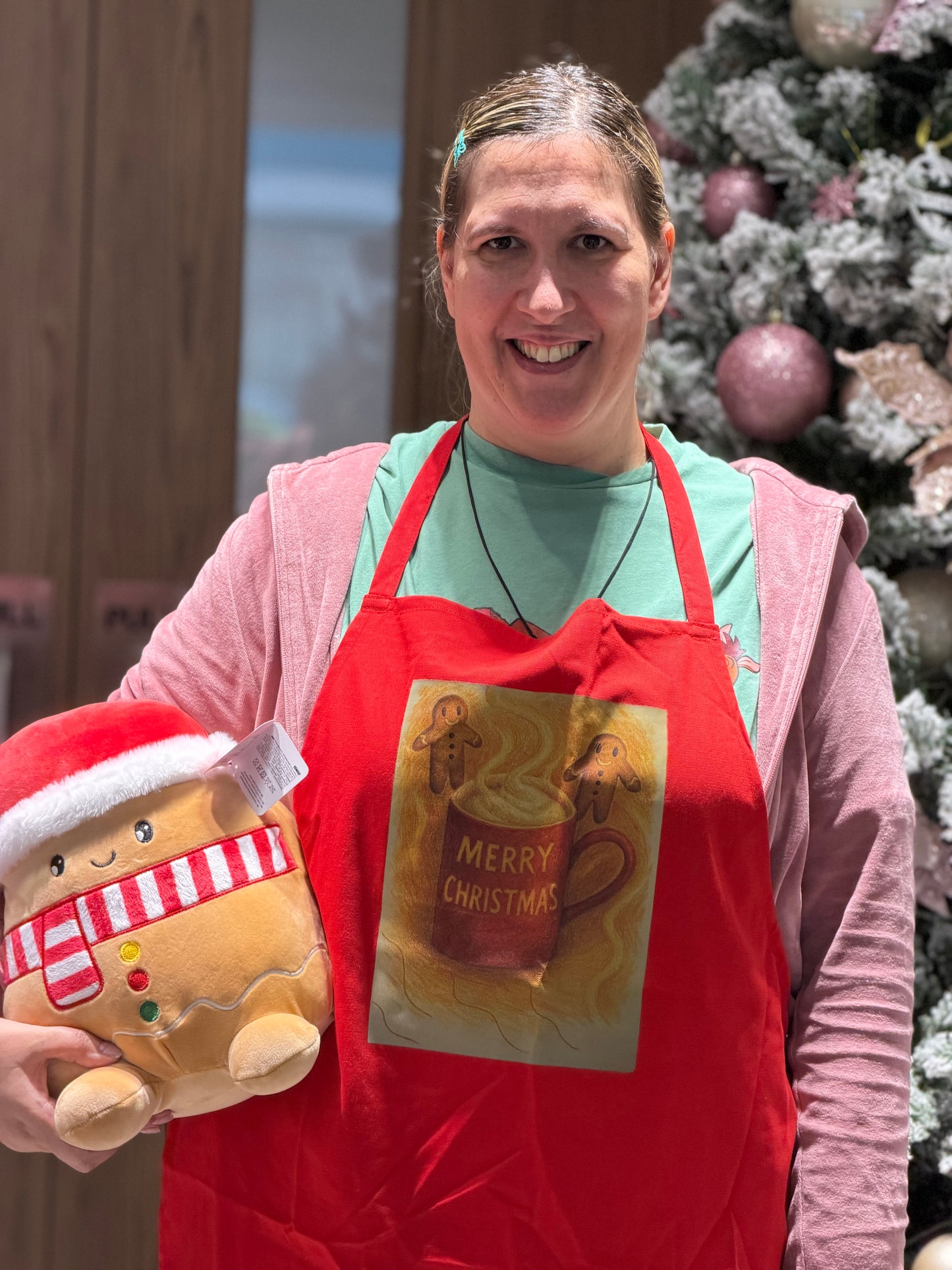 Χριστουγεννιάτικη ποδιά μαγειρικής